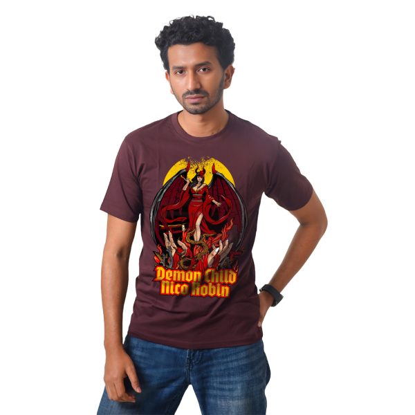 Demon Child Nico Robin – Anime Premium Half Sleeve T-Shirt