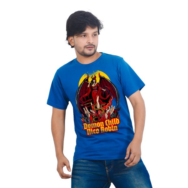 Demon Child Nico Robin – Anime Premium Half Sleeve T-Shirt