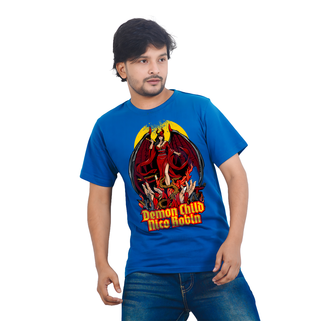Demon Child Nico Robin – Anime Premium Half Sleeve T-Shirt