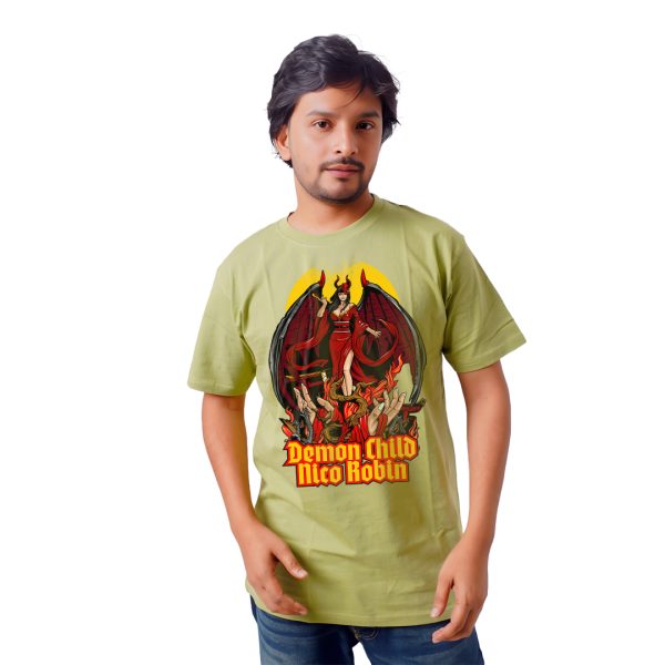 Demon Child Nico Robin – Anime Premium Half Sleeve T-Shirt
