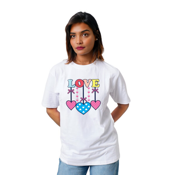 3 Love Women’s Tees T-Shirts