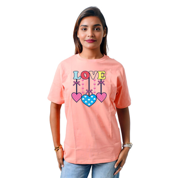 3 Love Women’s Tees T-Shirts