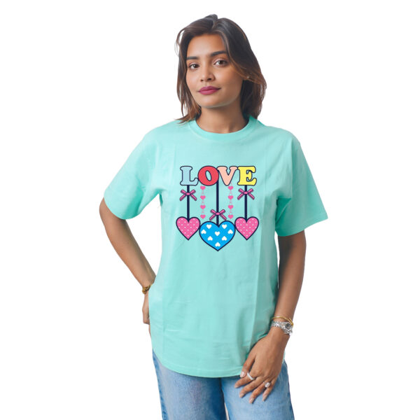 3 Love Women’s Tees T-Shirts