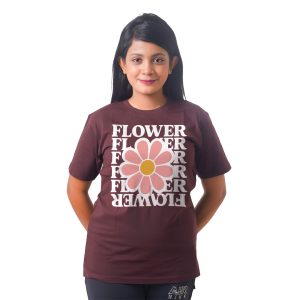 Big Flowers Women’s Tees T-Shirts