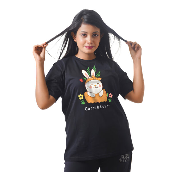 Carrot Cartoon Women’s Tees T-Shirts