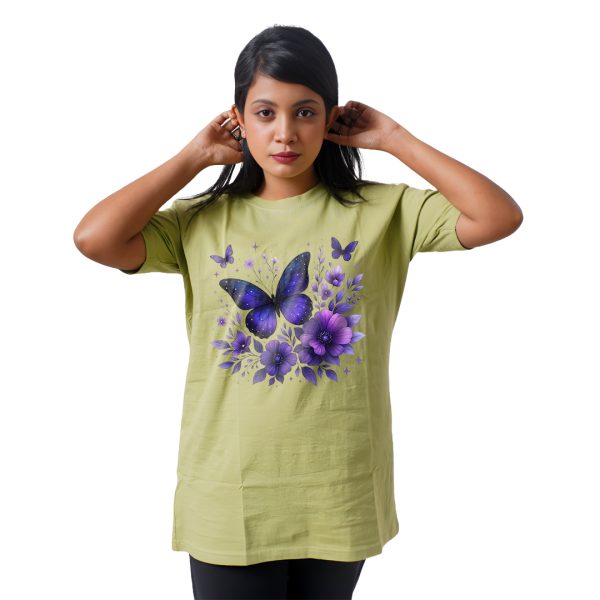 Color Ful Flowers Women’s Tees T-Shirts