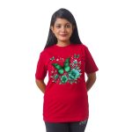 Color Ful Flowers Women’s Tees T-Shirts