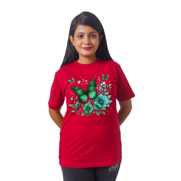 Color Ful Flowers Women’s Tees T-Shirts
