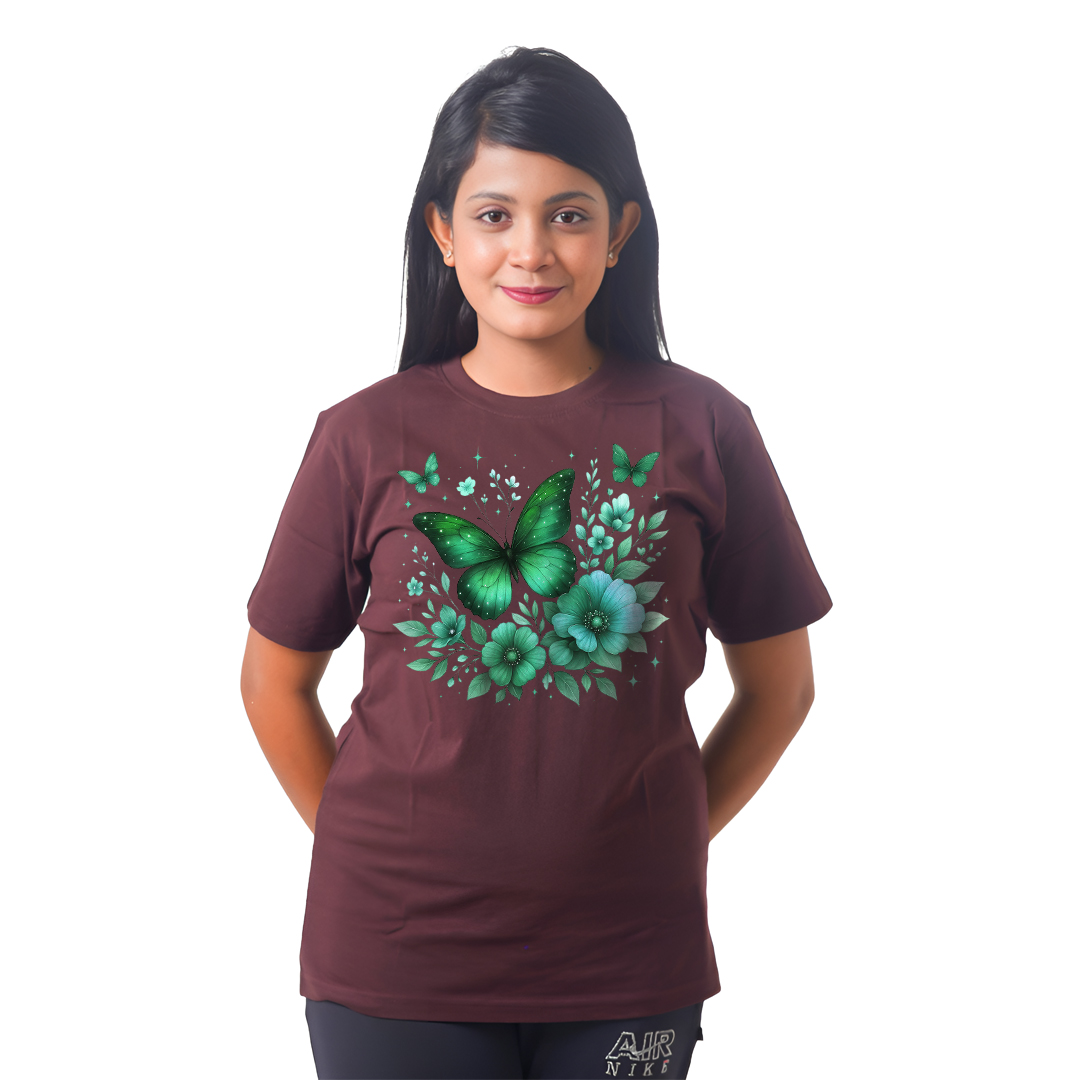 Color Ful Flowers Women’s Tees T-Shirts