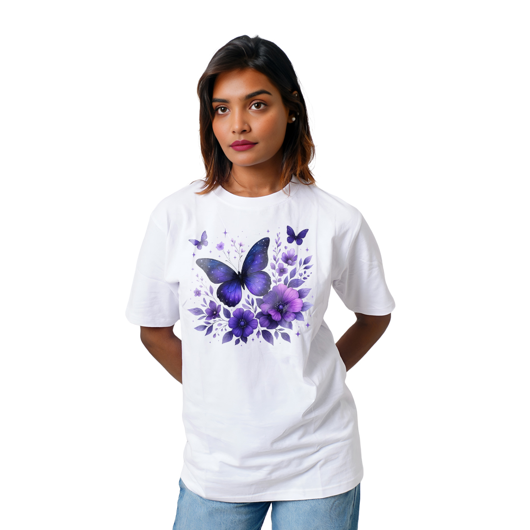 Color Ful Flowers Women’s Tees T-Shirts