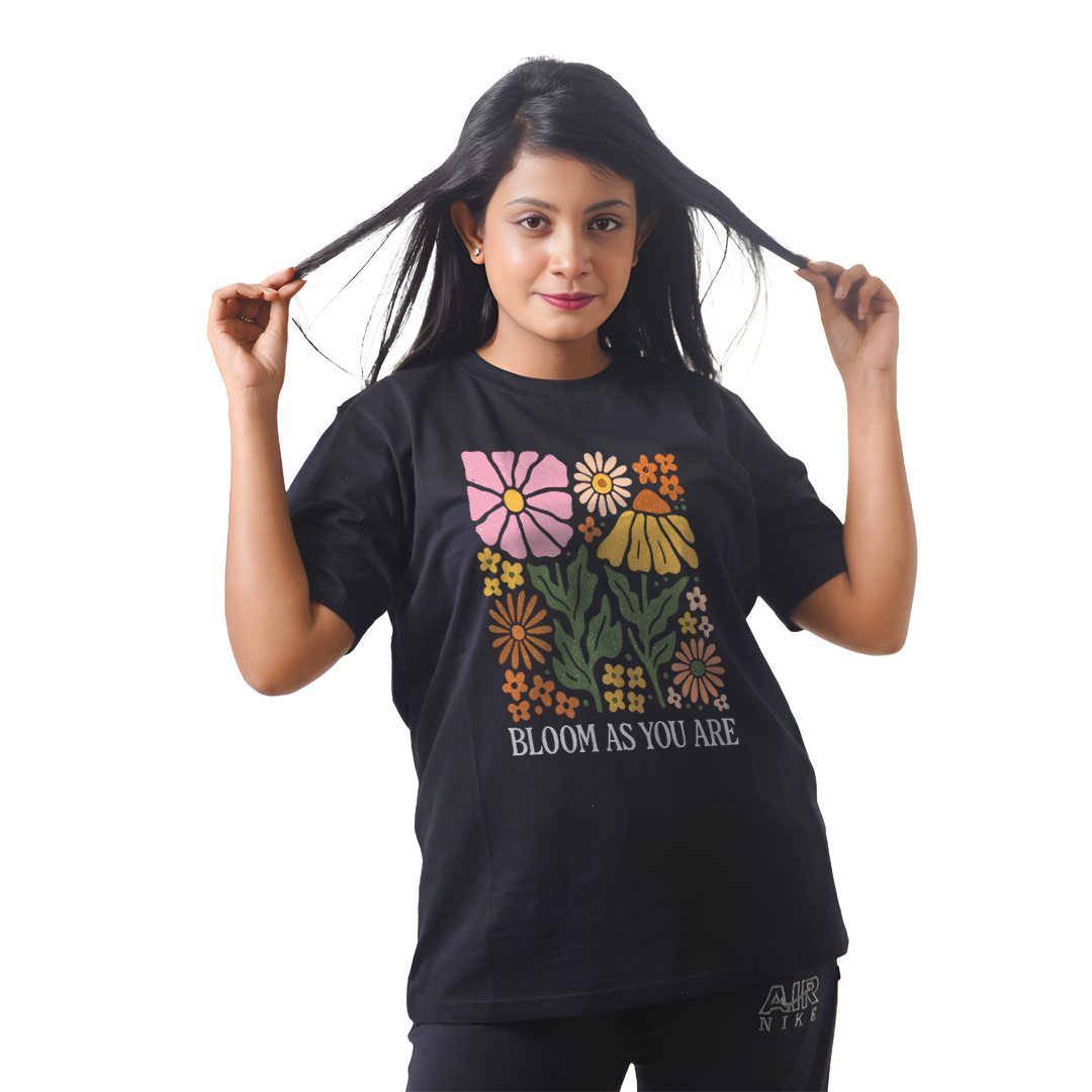 Colorful Flowers Bundle Women’s Tees T-Shirts