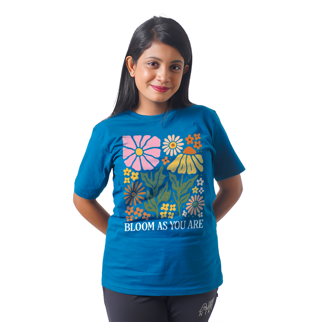 Colorful Flowers Bundle Women’s Tees T-Shirts