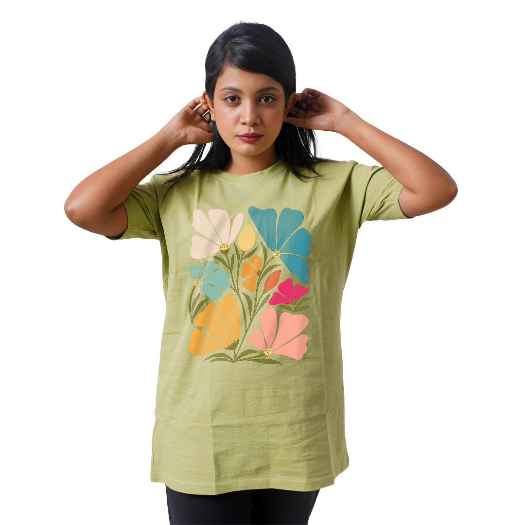 Flower Bundel Women’s Tees T-Shirts