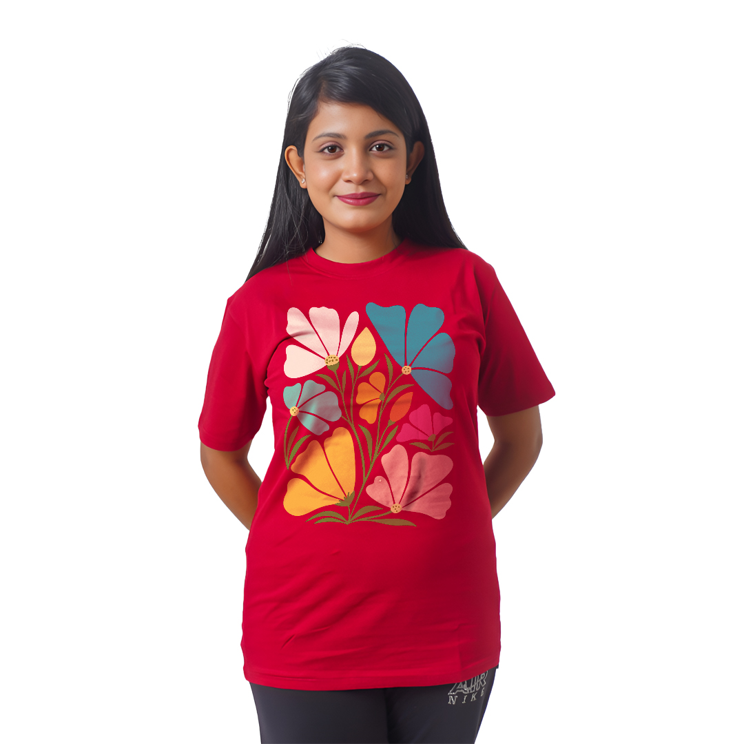 Flower Bundel Women’s Tees T-Shirts