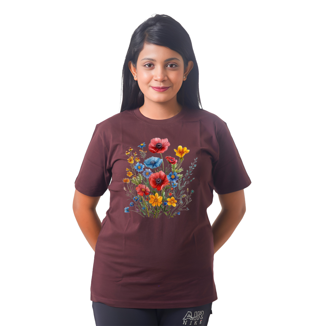 Flower Bundle Women’s Tees T-Shirts