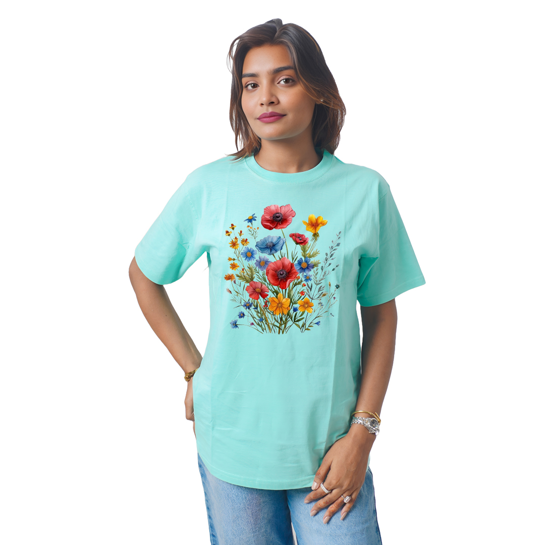 Flower Bundle Women’s Tees T-Shirts