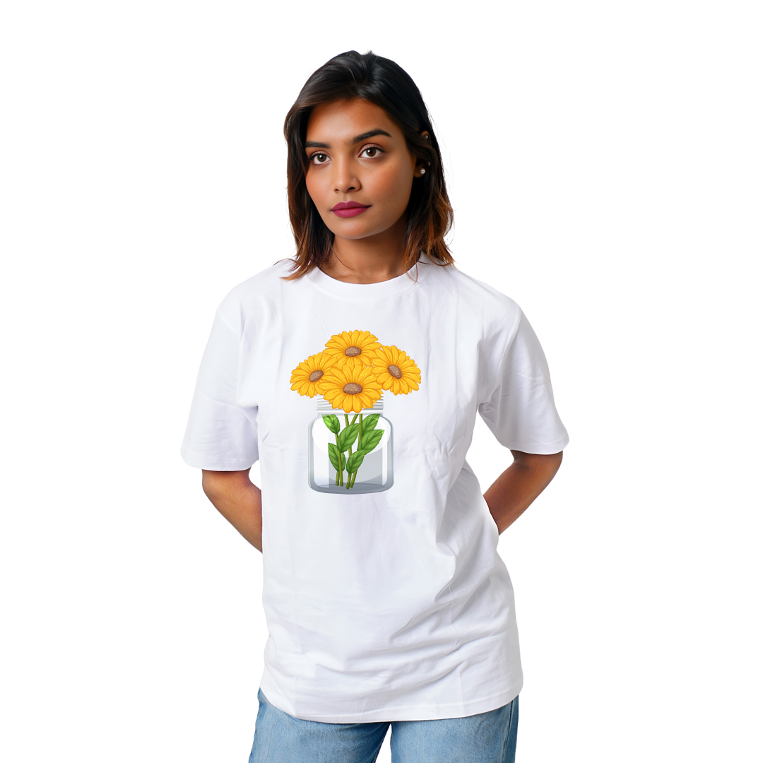 Flower Pot Women’s Tees T-Shirts