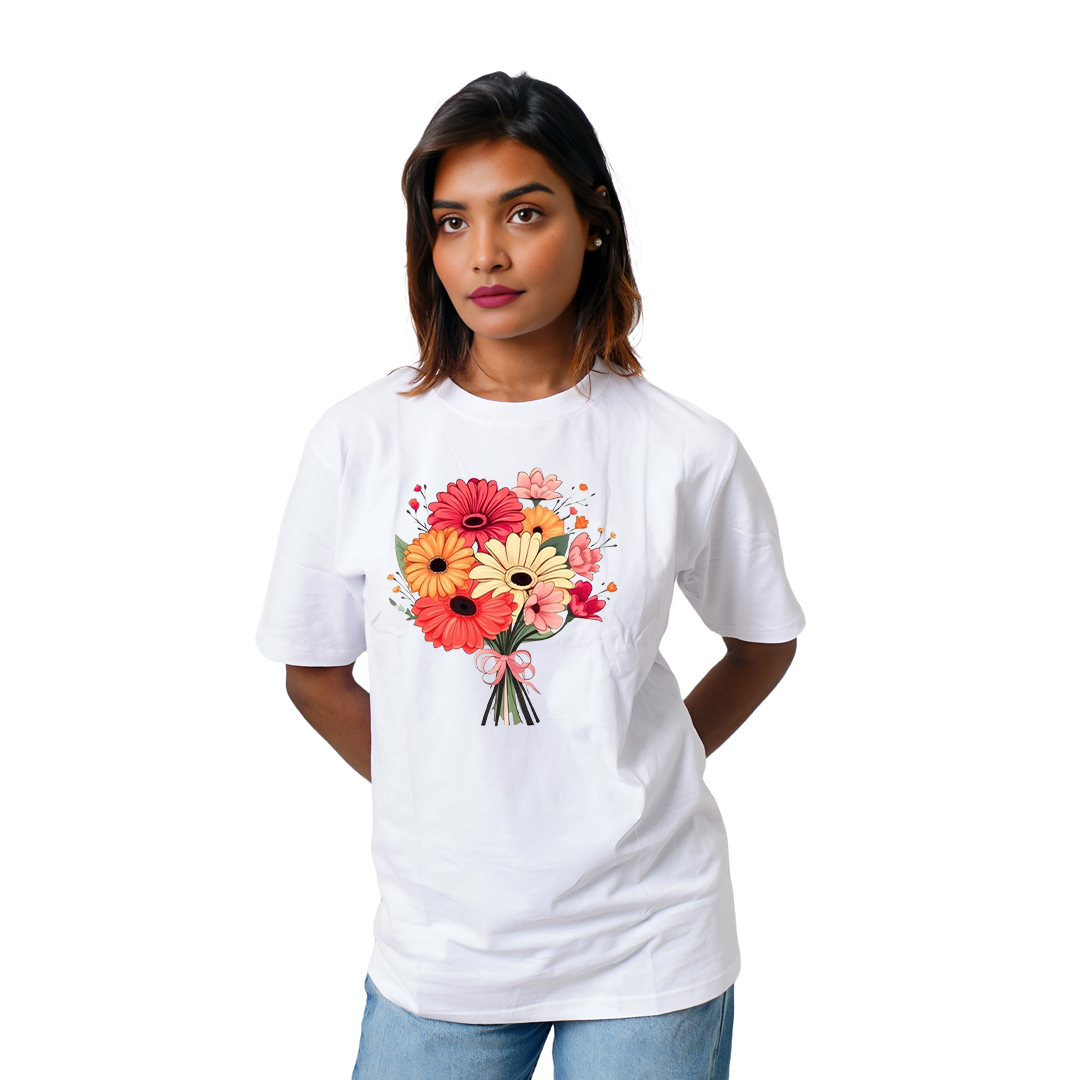 Flowers Women’s Tees T-Shirts