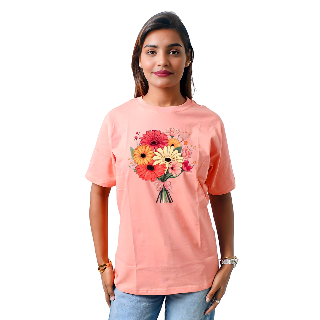 Flowers Women’s Tees T-Shirts