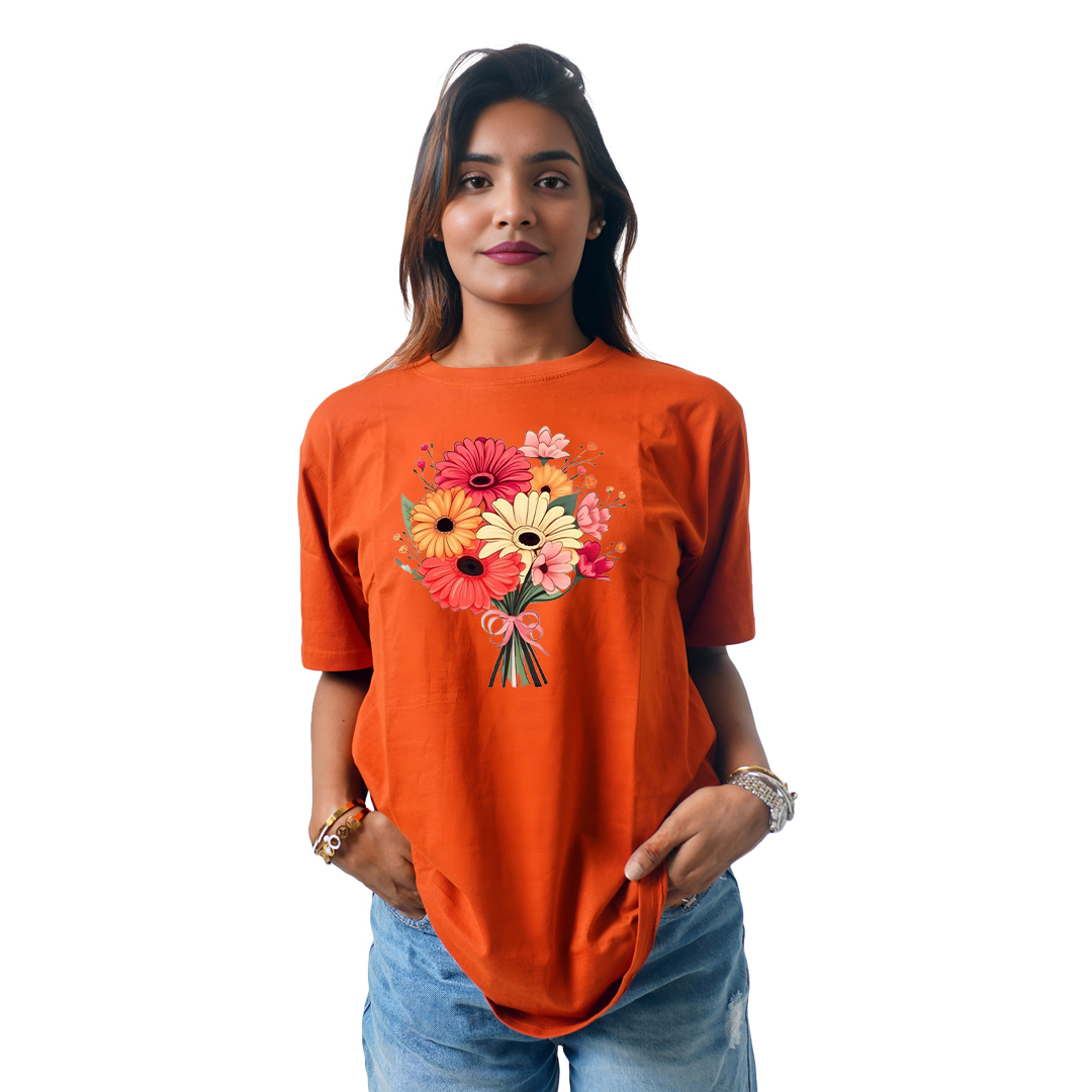 Flowers Women’s Tees T-Shirts