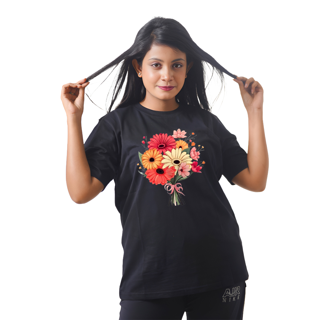 Flowers Women’s Tees T-Shirts