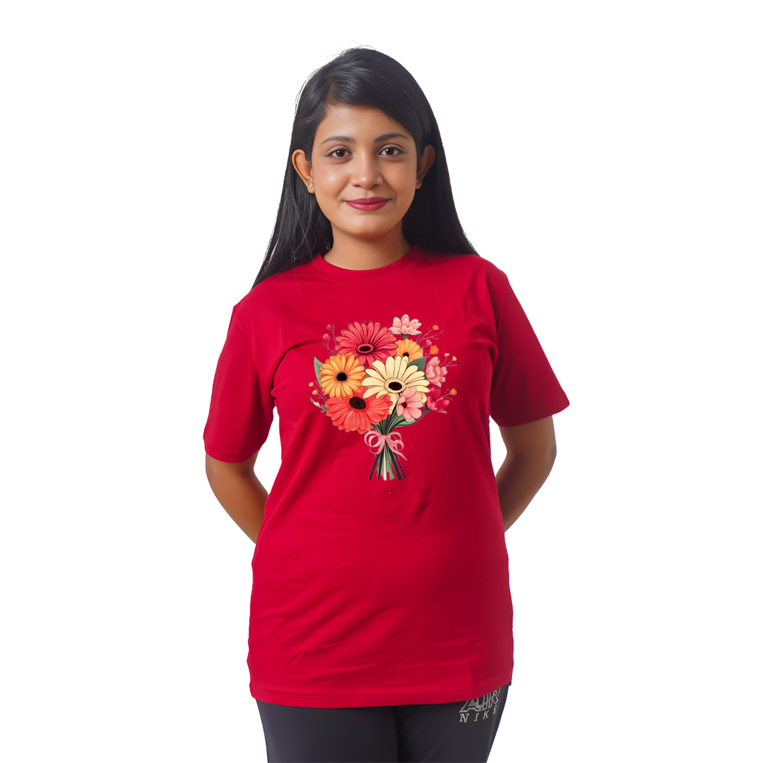 Flowers Women’s Tees T-Shirts