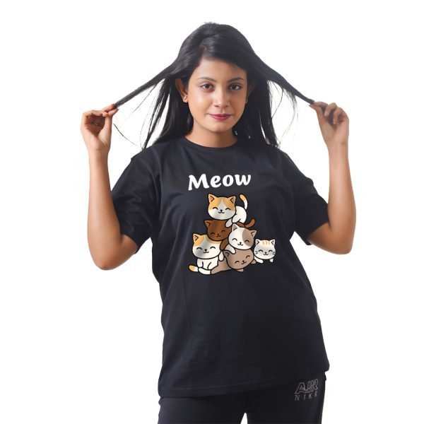 Group Cats Women’s Tees T-Shirts