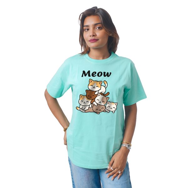 Group Cats Women’s Tees T-Shirts