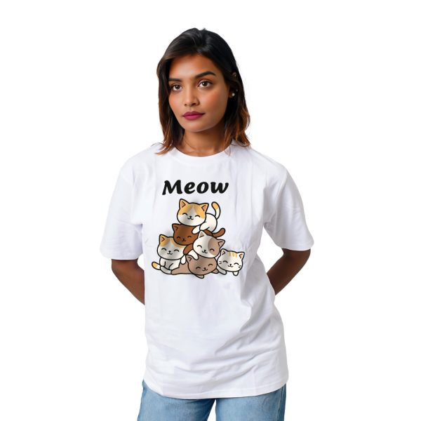 Group Cats Women’s Tees T-Shirts