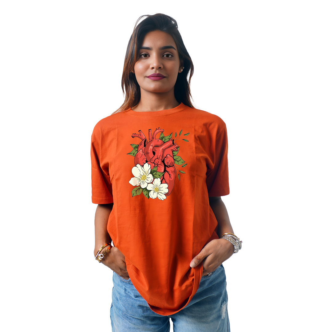 Heart Women’s Tees T-Shirts