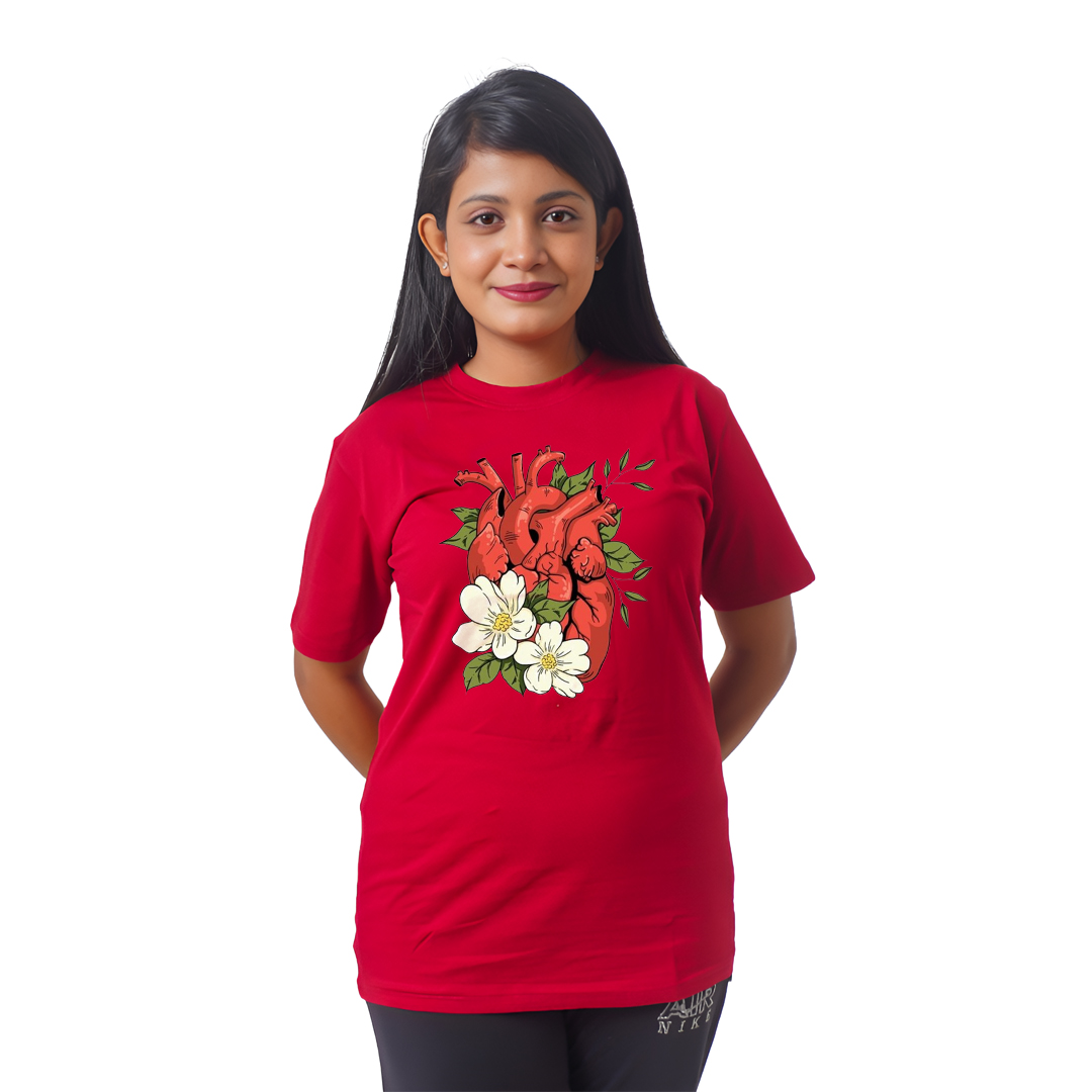 Heart Women’s Tees T-Shirts