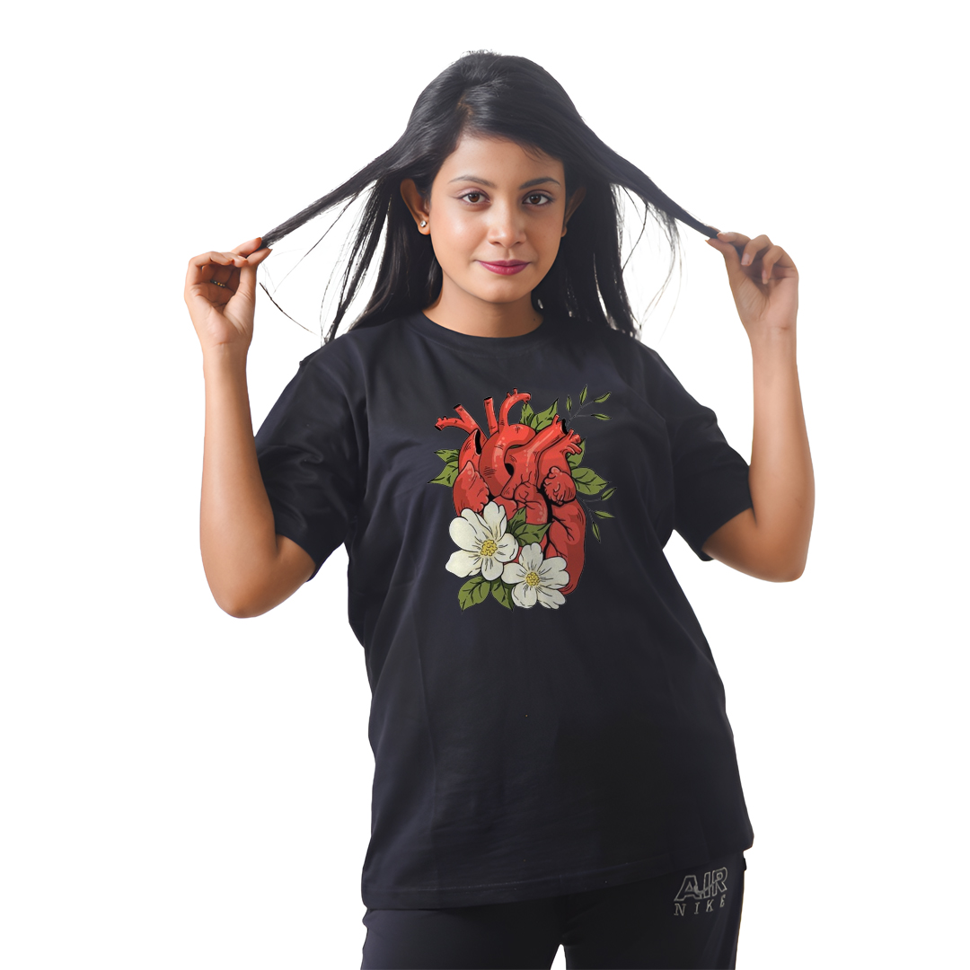 Heart Women’s Tees T-Shirts