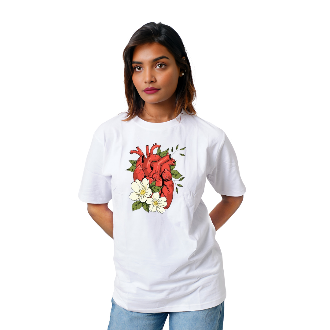 Heart Women’s Tees T-Shirts