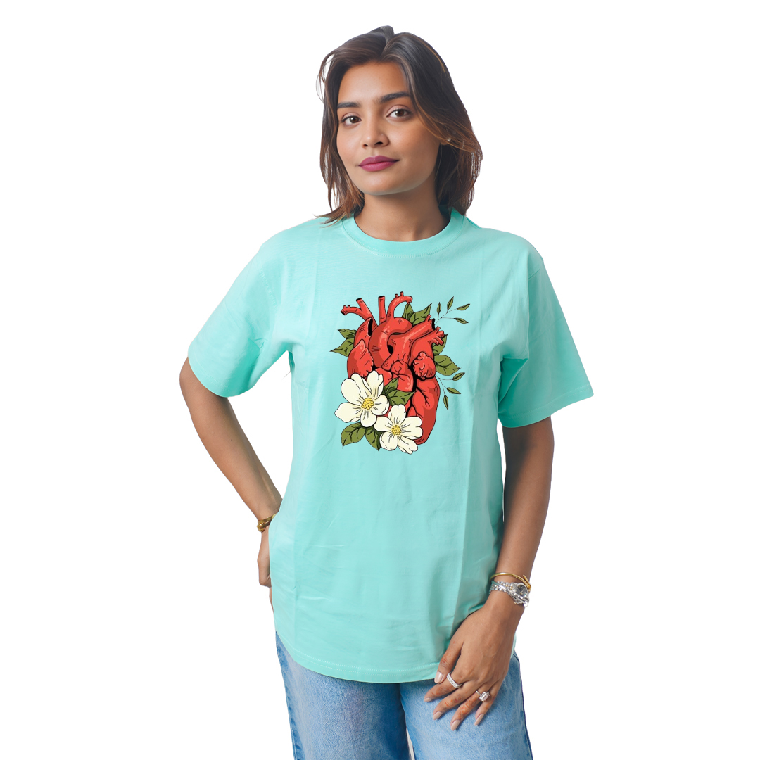 Heart Women’s Tees T-Shirts