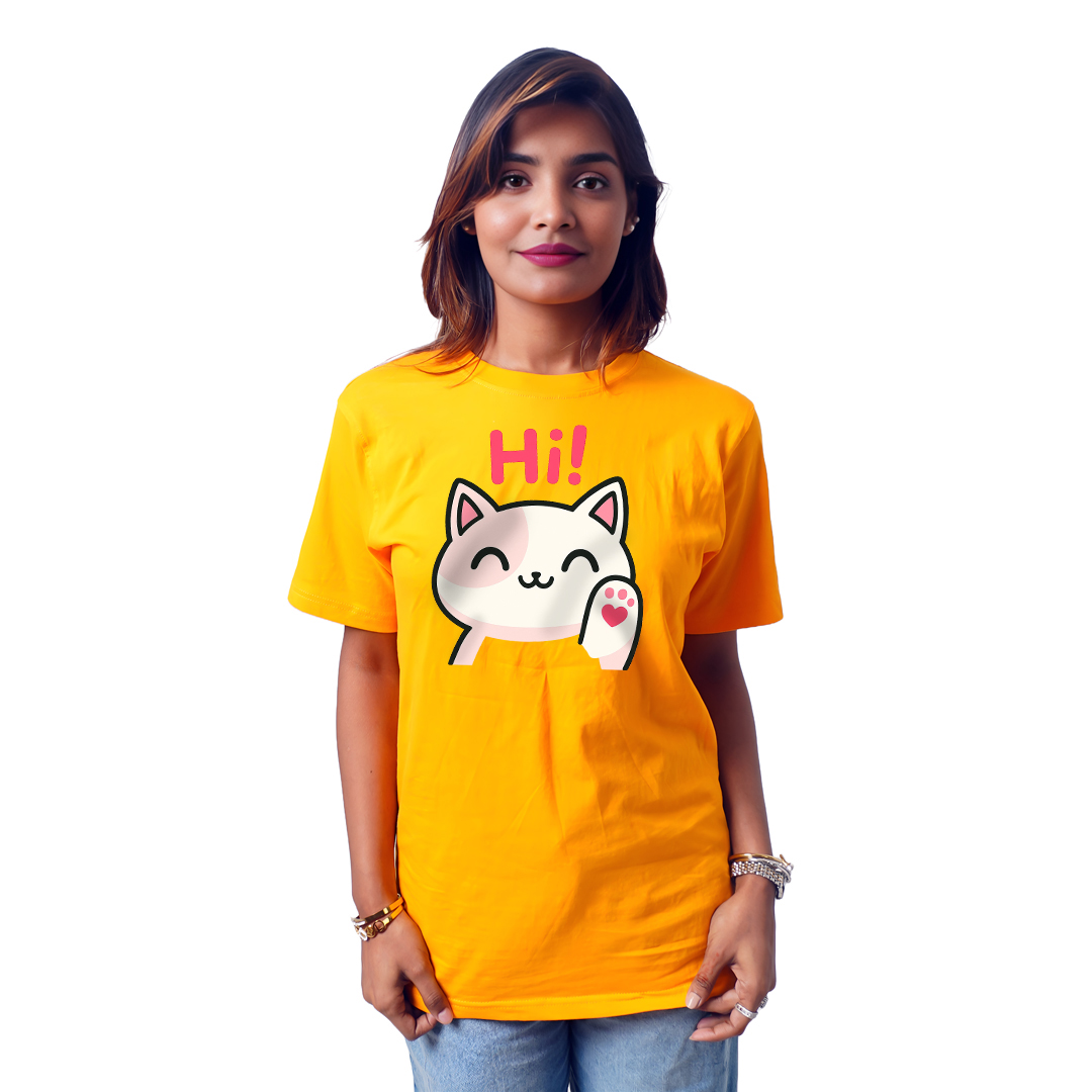 Hi Cat Women’s Tees T-Shirts