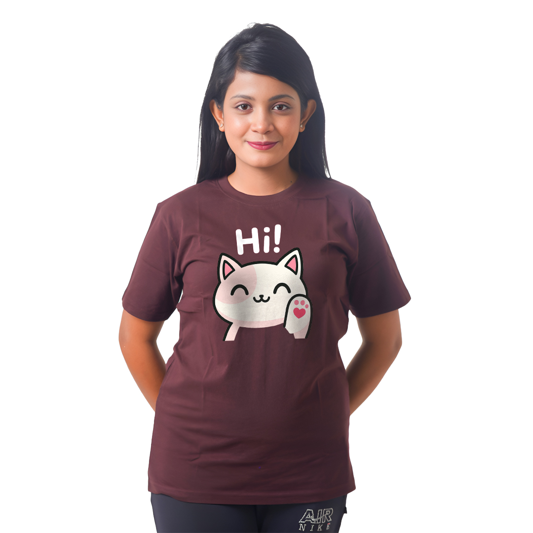 Hi Cat Women’s Tees T-Shirts
