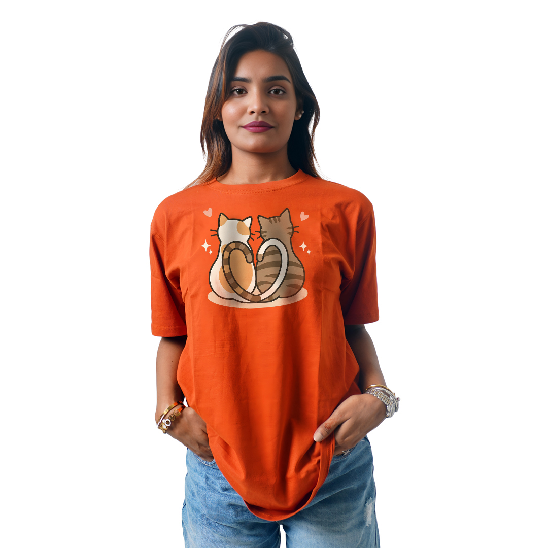 Love Cats Women’s Tees T-Shirts