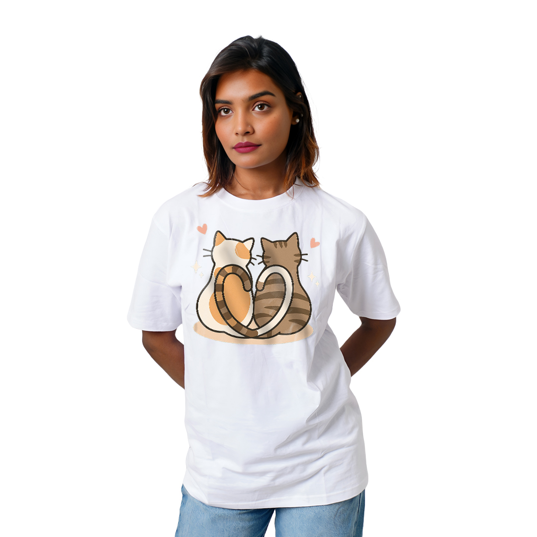 Love Cats Women’s Tees T-Shirts
