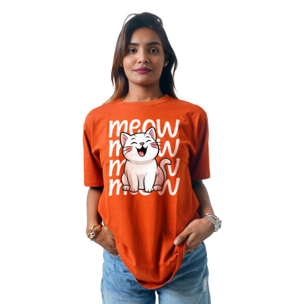 Meow Cat Women’s Tees T-Shirts