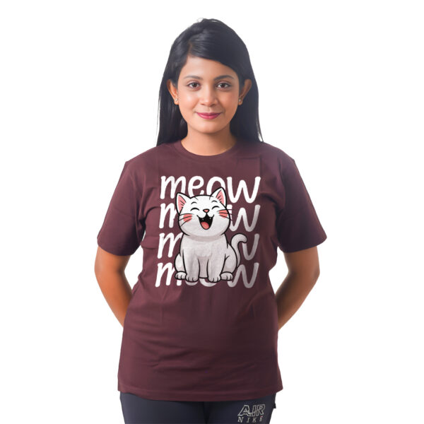 Meow Cat Women’s Tees T-Shirts