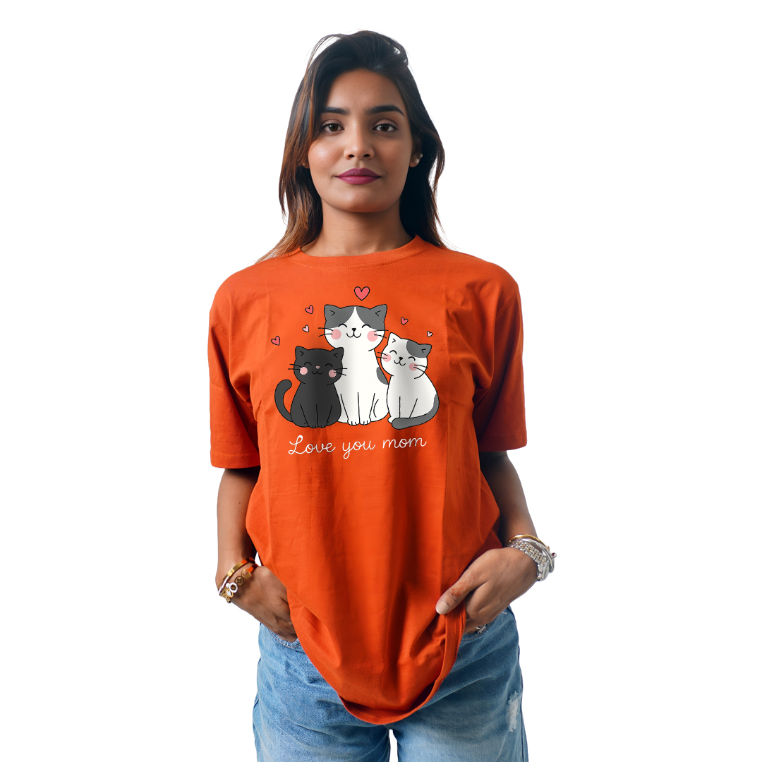 Mom Cats Women’s Tees T-Shirts