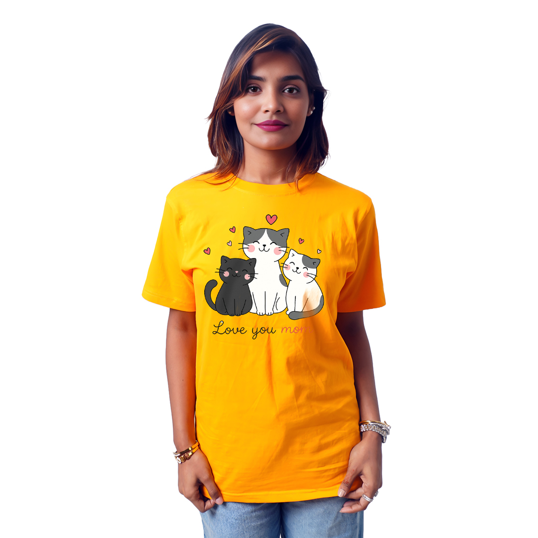 Mom Cats Women’s Tees T-Shirts