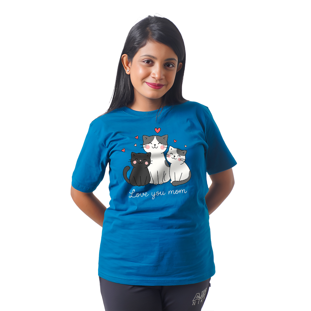Mom Cats Women’s Tees T-Shirts