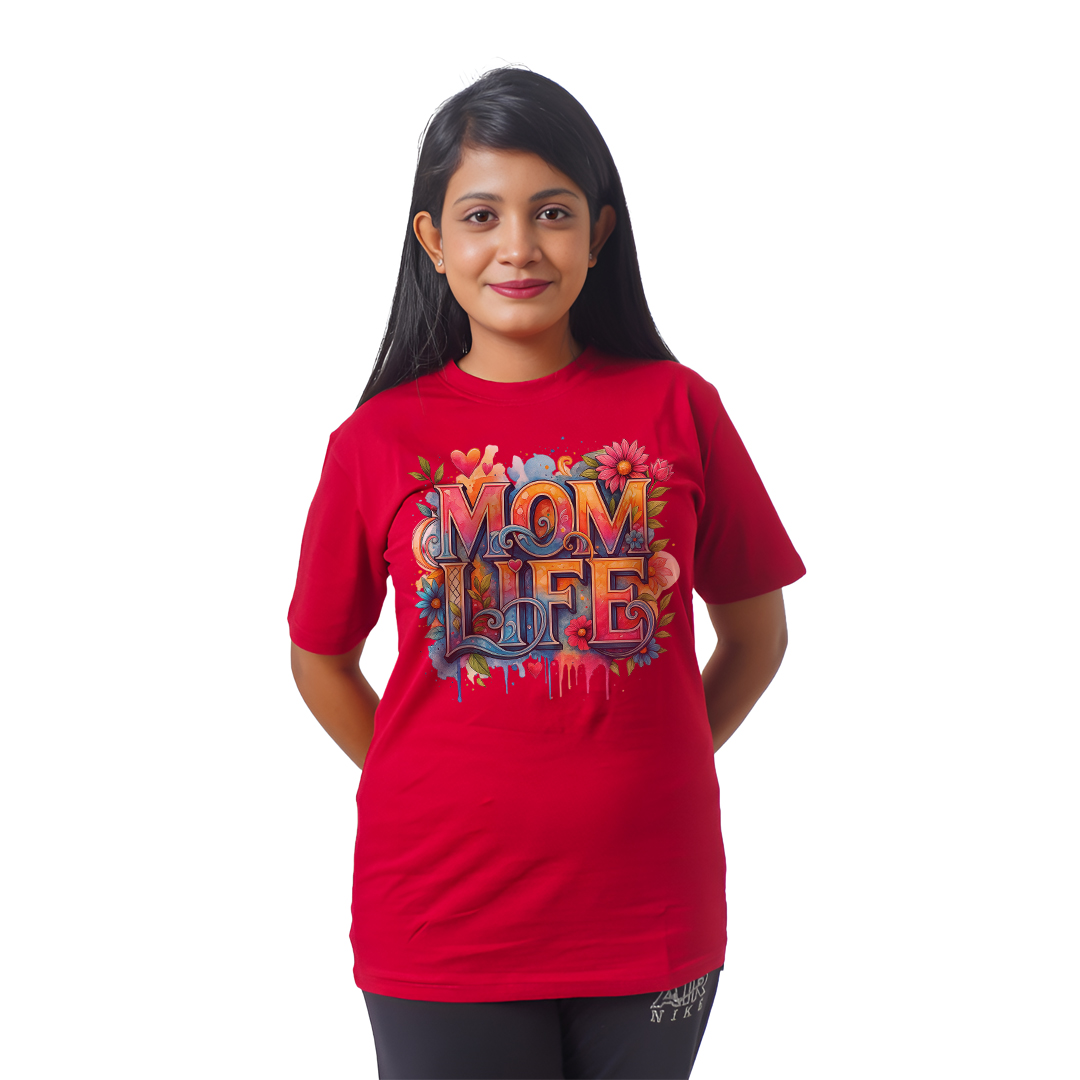 Mom Life Women’s Tees T-Shirts
