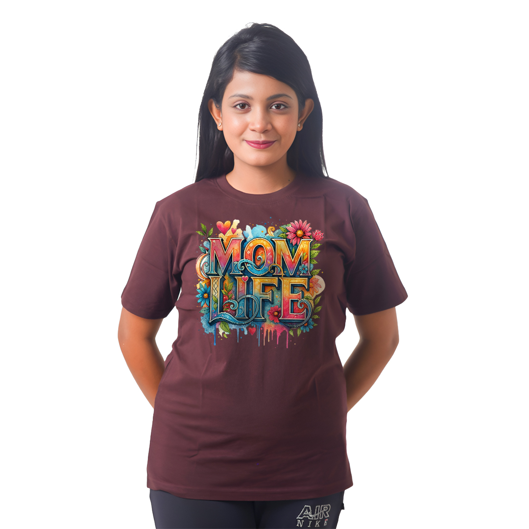 Mom Life Women’s Tees T-Shirts
