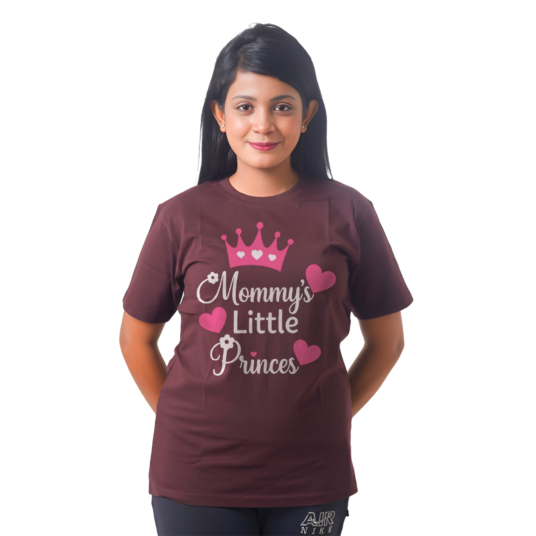 Mommy,s Littel Punces Women’s Tees T-Shirts
