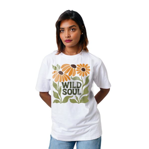 Multiple Flowers Women’s Tees T-Shirts