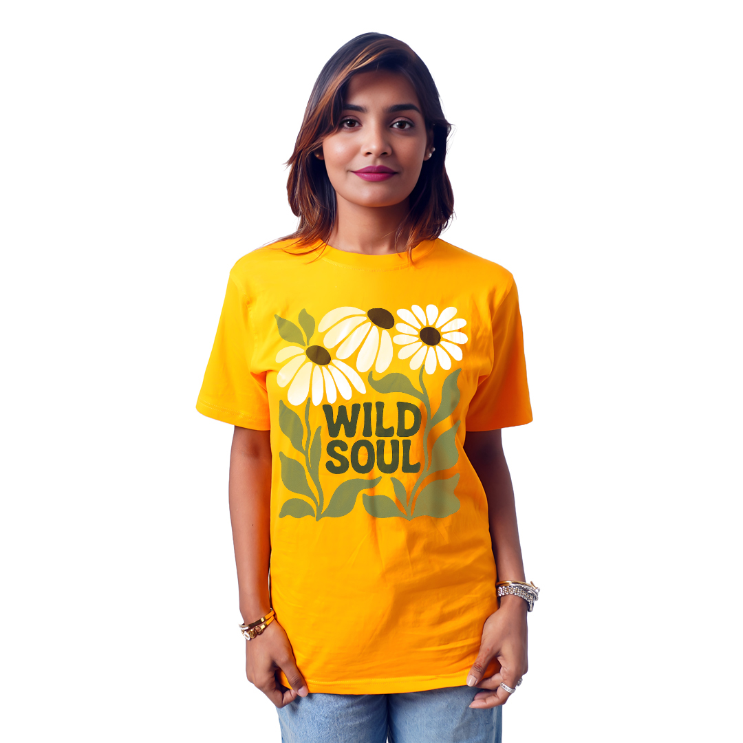 Multiple Flowers Women’s Tees T-Shirts