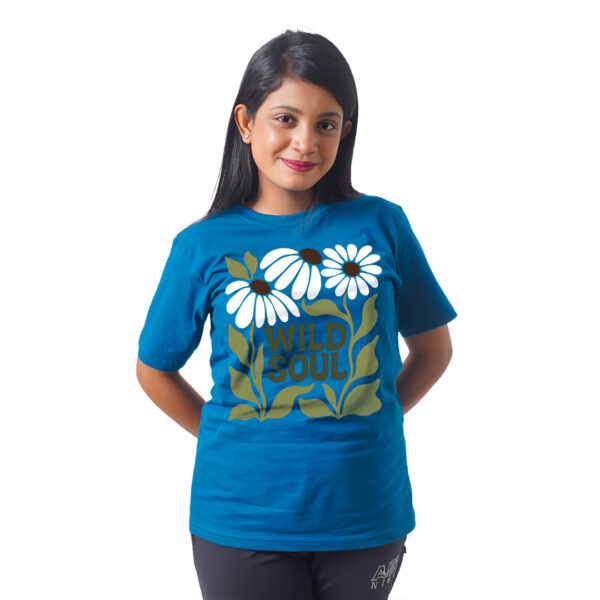 Multiple Flowers Women’s Tees T-Shirts