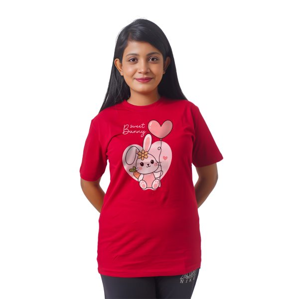 Sweet Bunny Women’s Tees T-Shirts